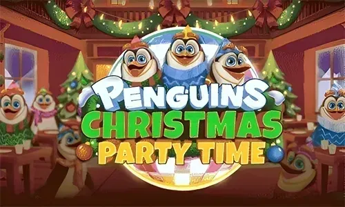 Penguins Christmas Party Time